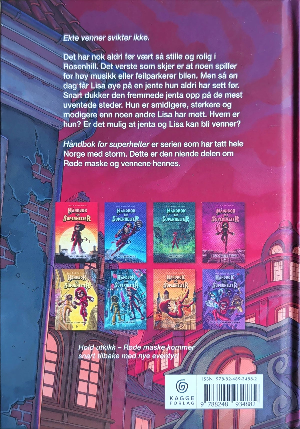 Håndbok for Superhelter (9): En ny venn. Brukte barnebøker