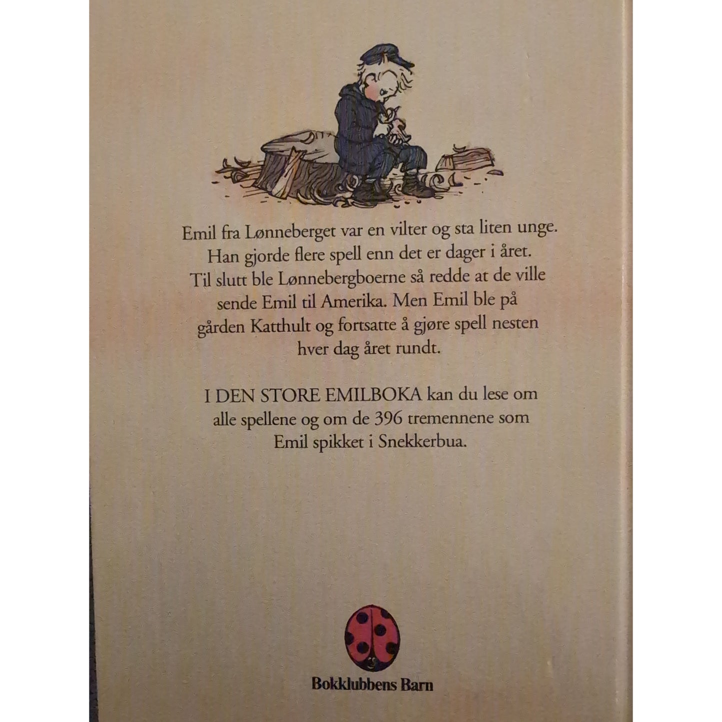 Den store Emilboka II. Brukte bøker av Astrid Lindgren hos Inventaret