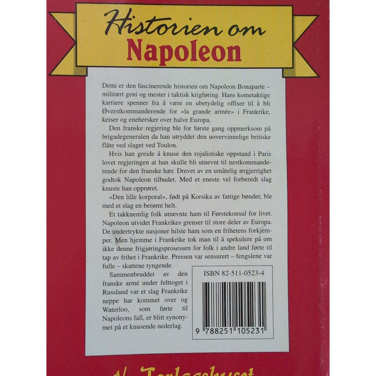 Komroff, Manuel: Historien om Napoleon - Eliteserien nr. 36