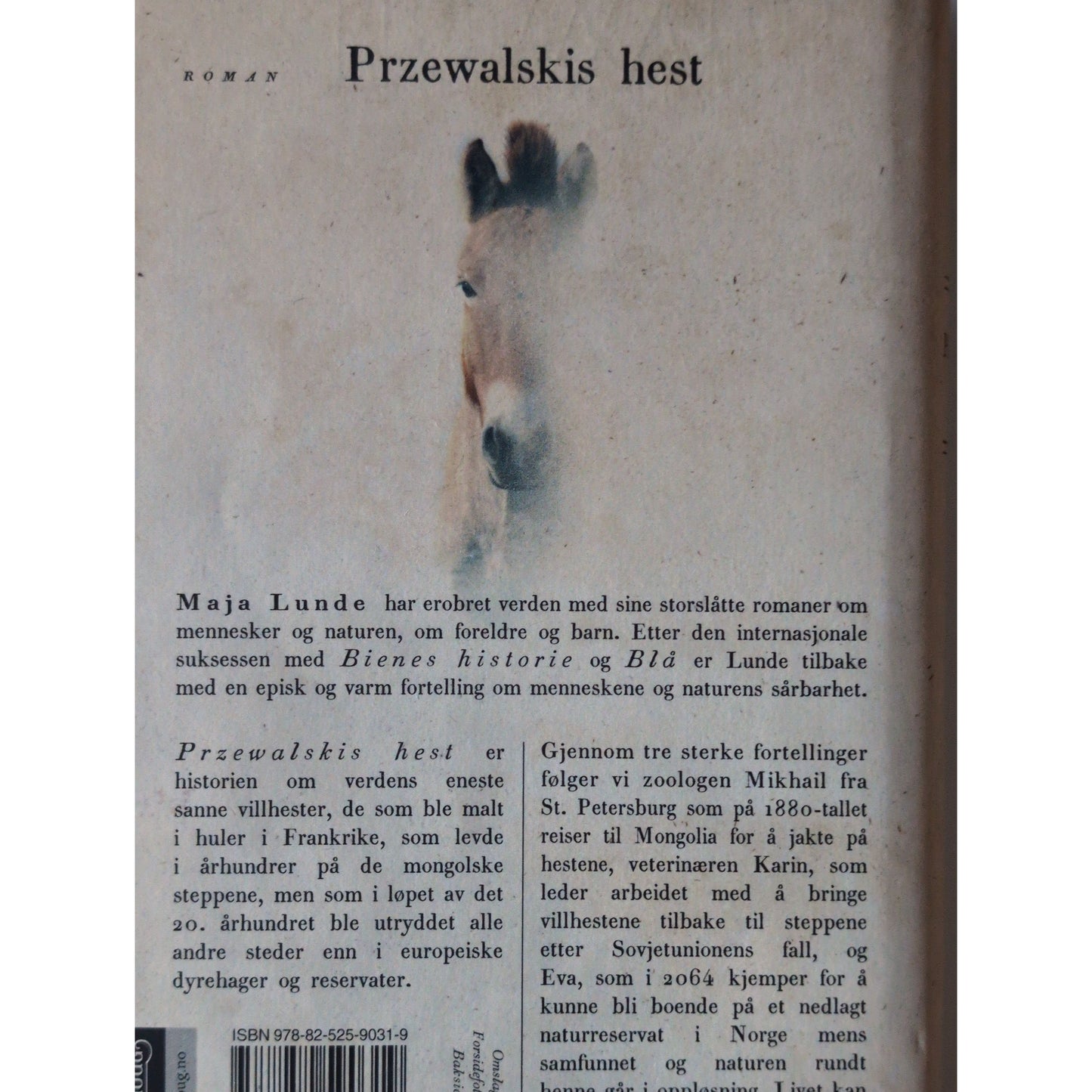 Lunde, Maja: Klimakvartetten 3 - Przewalskis hest