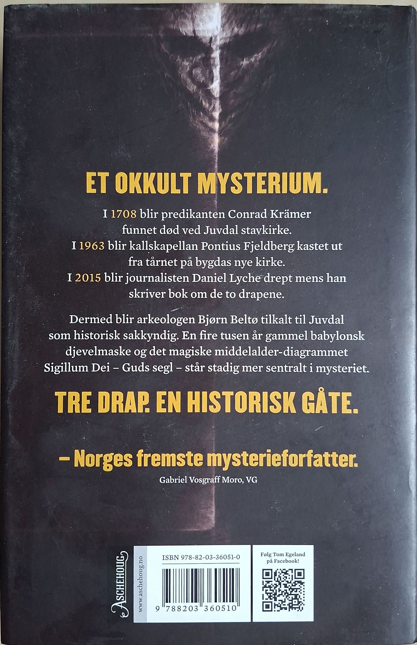 Egeland, Tom: Bjørn Beltø 6 - Djevelmasken