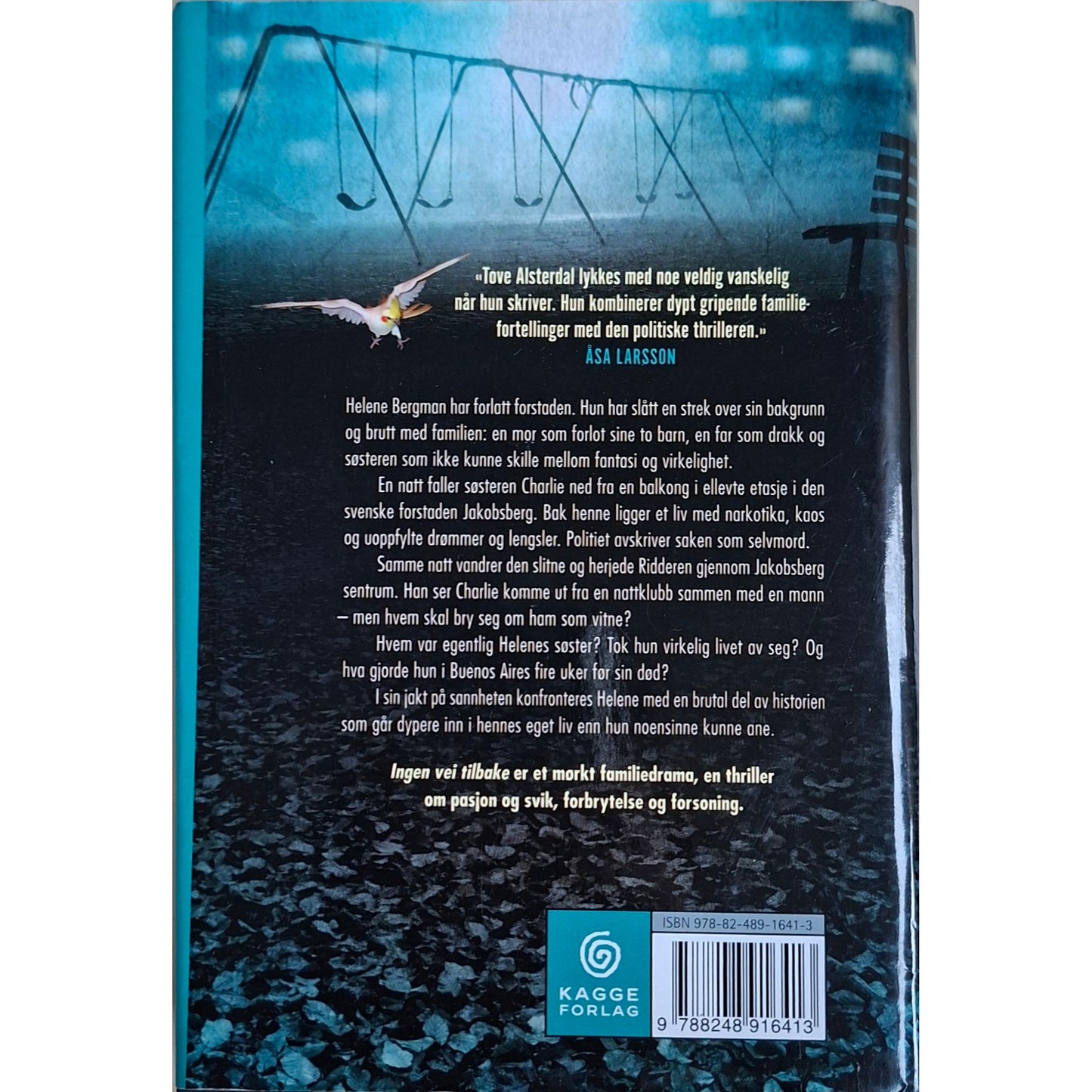 Ingen vei tilbake. Brukte krimbøker av Tove Alsterdal hos Inventaret