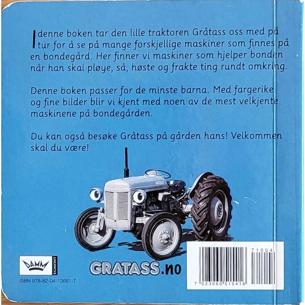 Den lille traktoren Gråtass - Maskinene på gården