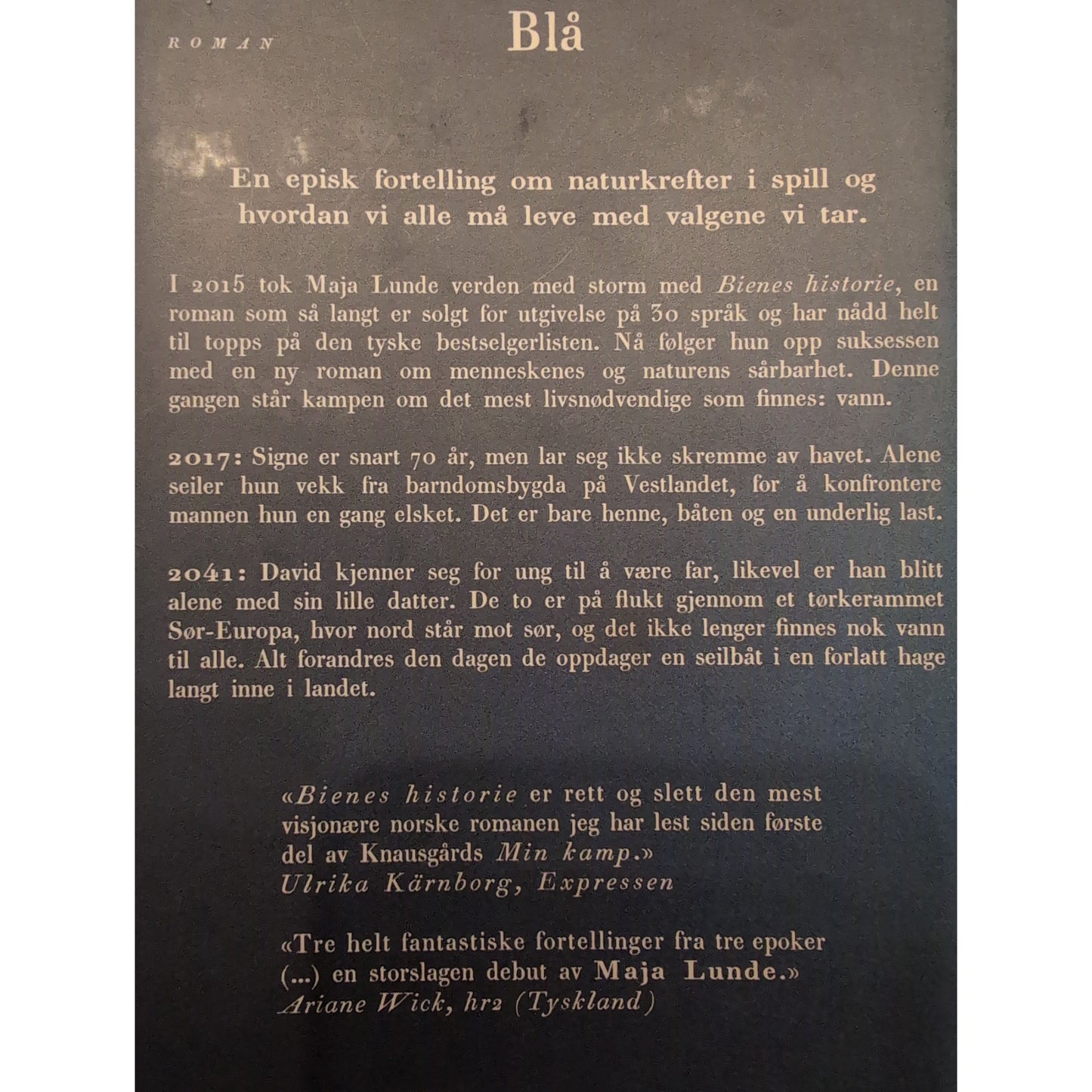 Lunde, Maja: Klimakvartetten 2 - Blå