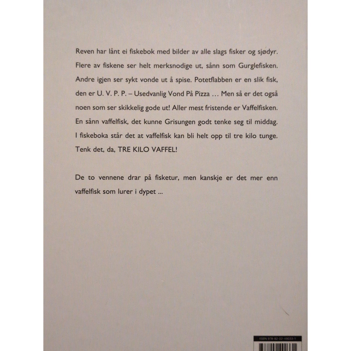 Rørvik, Bjørn F.:Reven og Grisungen 12 - Vaffelfisken