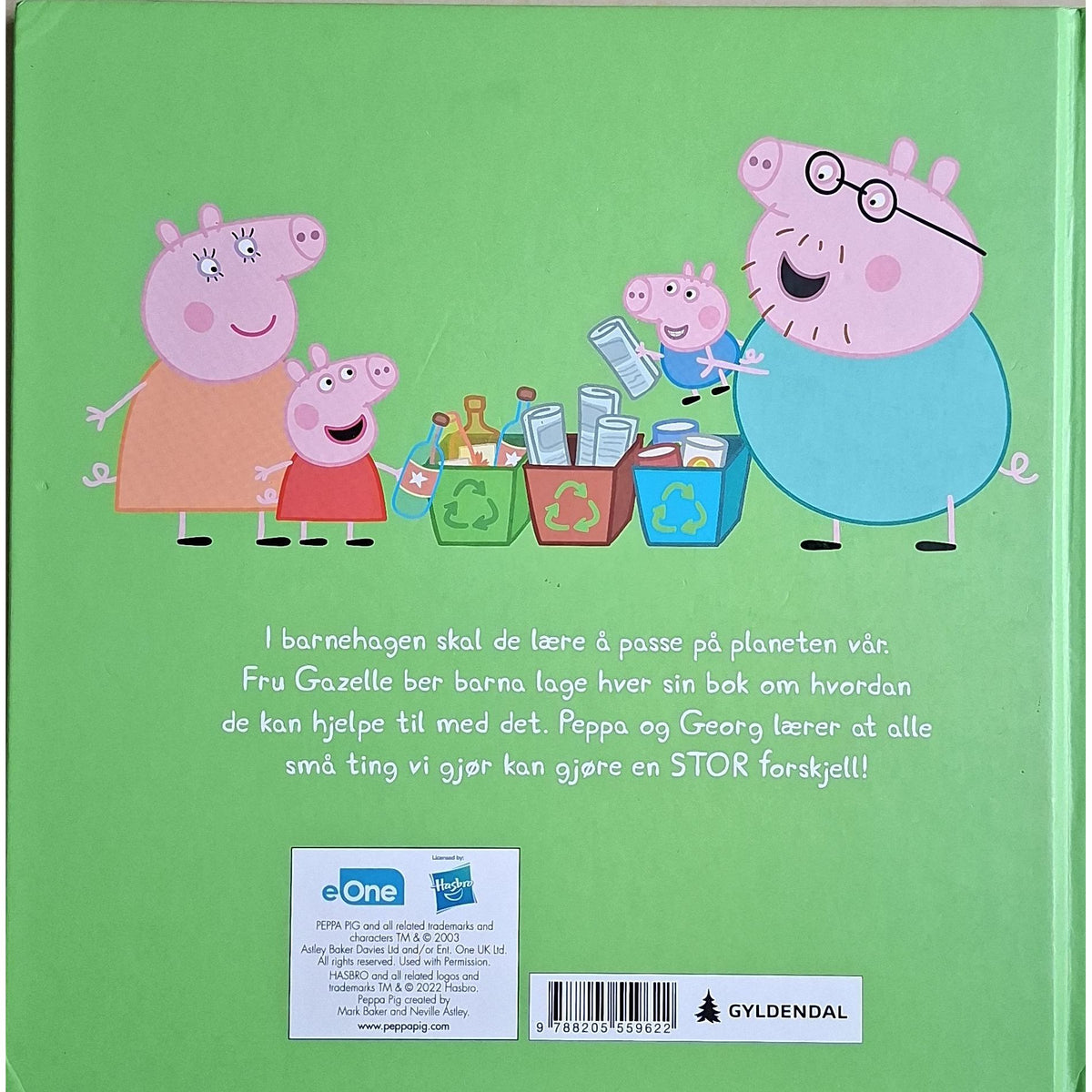 Peppa Pig - Peppa elsker planeten vår