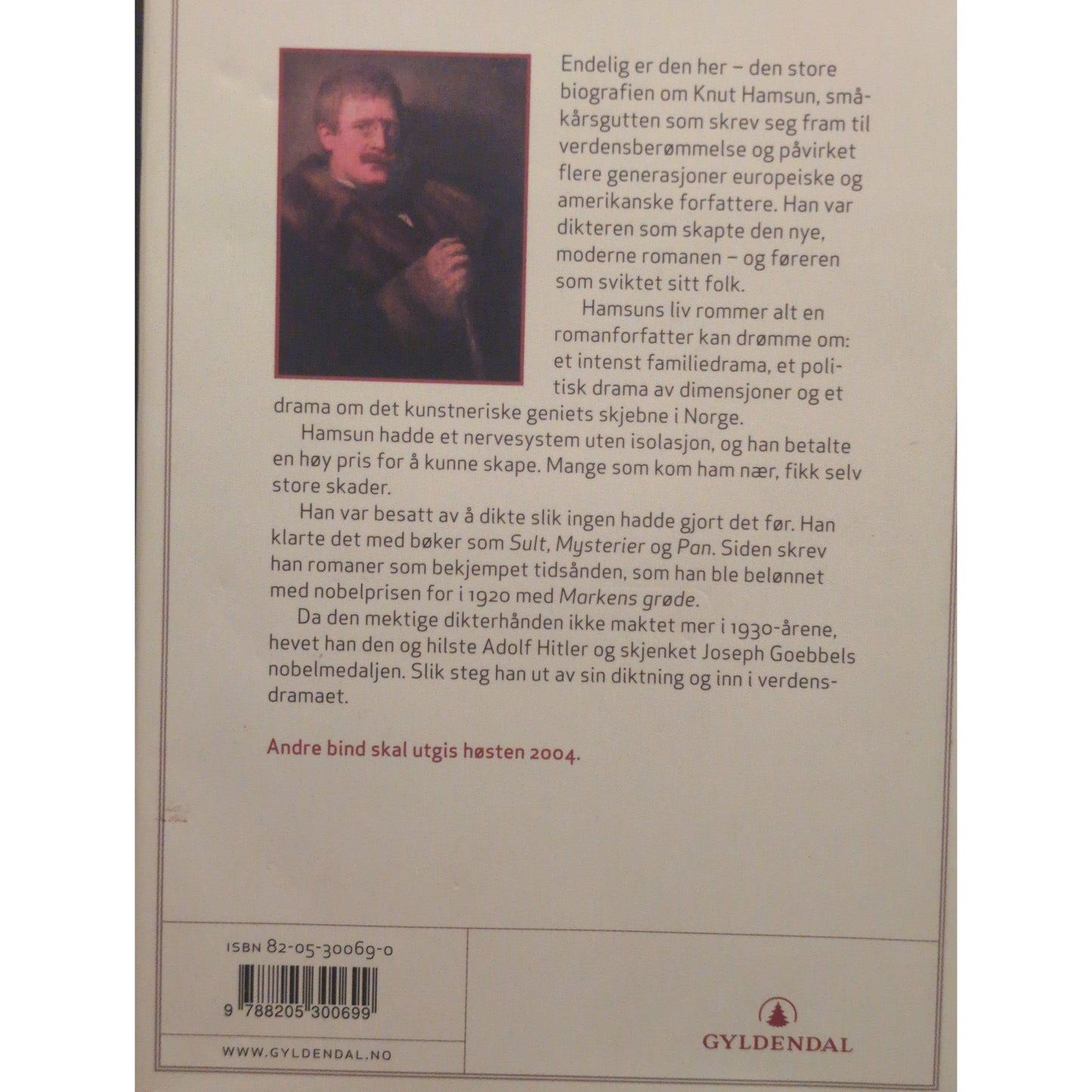 Kolloen, Ingar Sletten: Hamsun - Svermeren