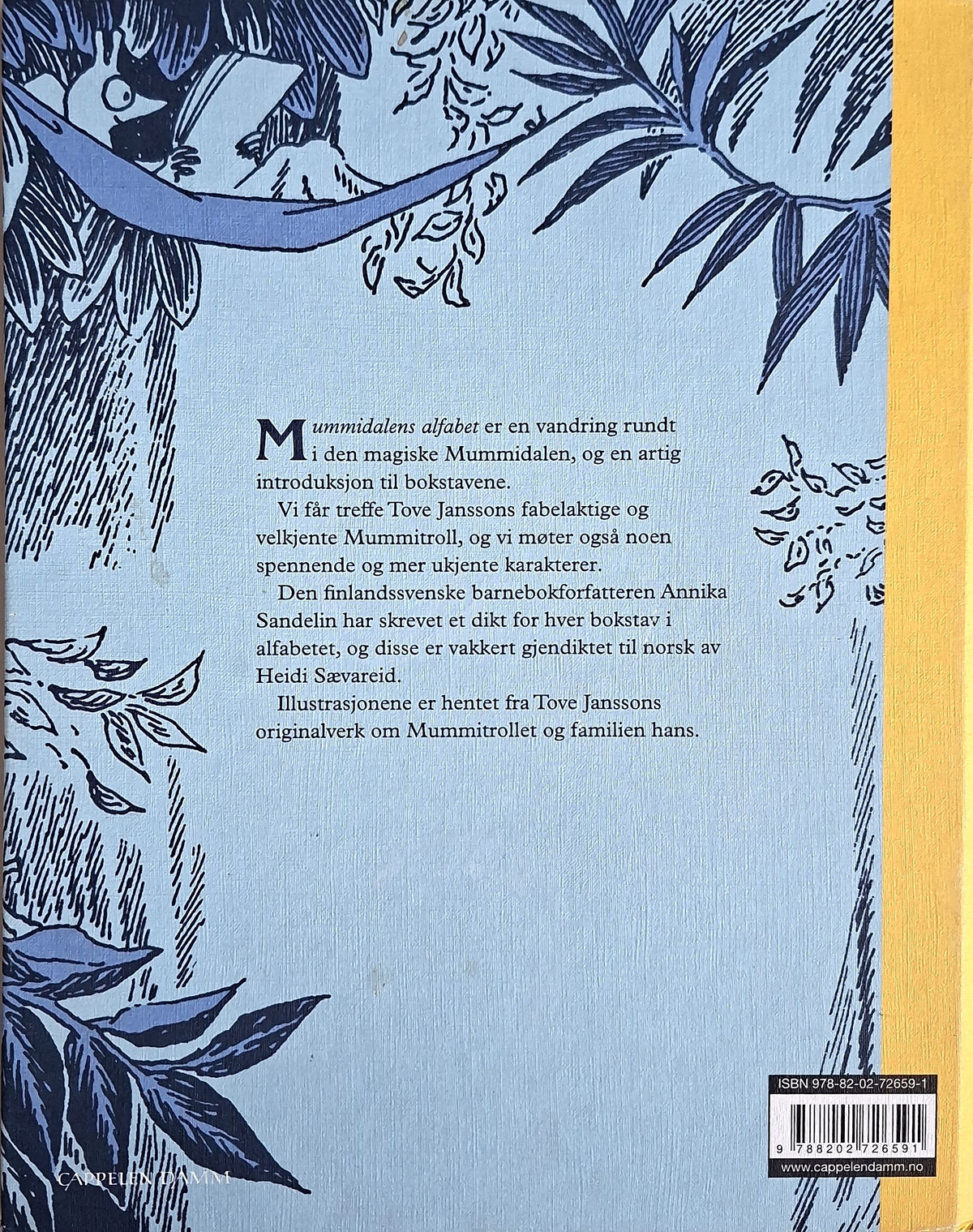 Sandelin, Annika: Mummidalens alfabet