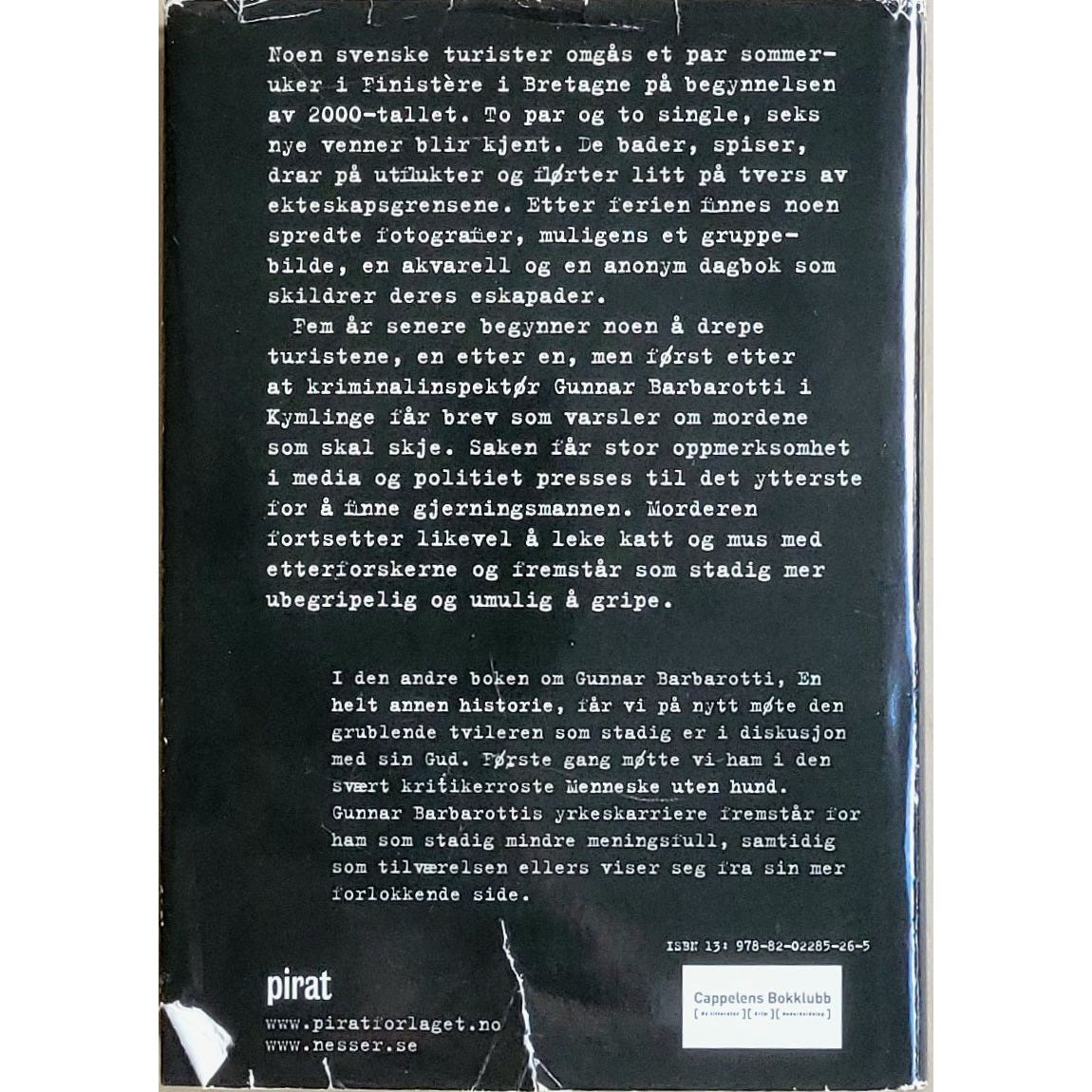 Nesser, Håkan: Gunnar Barbarotti 2 - En helt annen historie