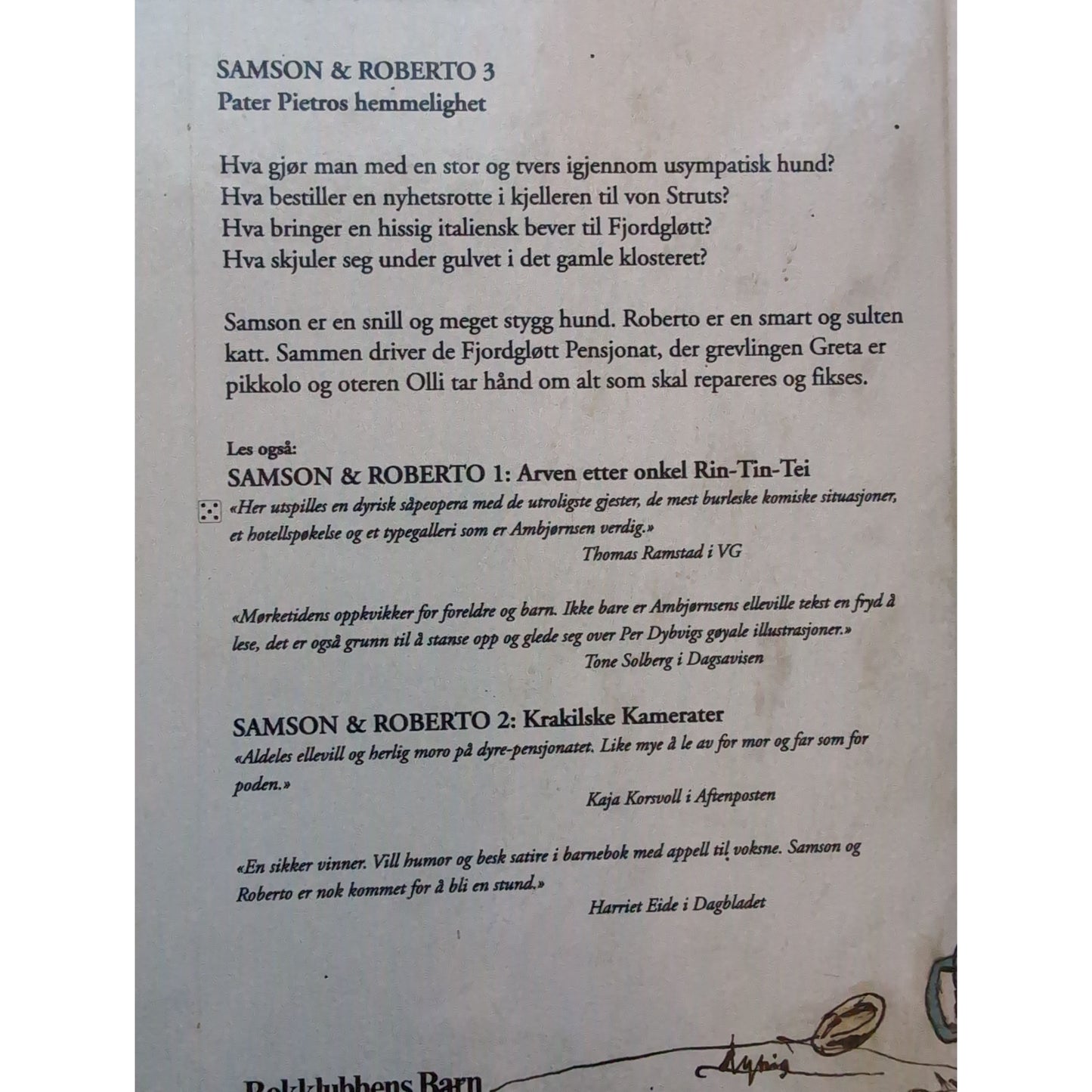 Ambjørnsen, Ingvar: Pater Pietros hemmelighet - Samson & Roberto 3