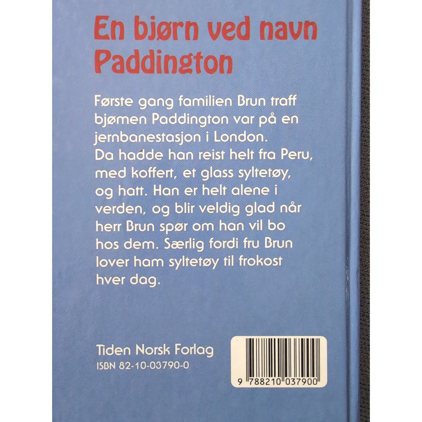 Bond, Michael: En bjørn ved navn Paddington