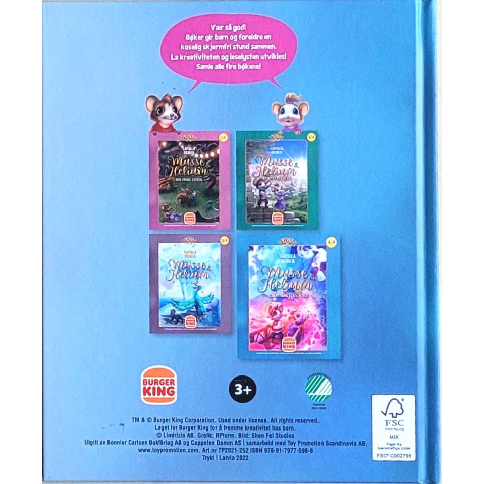 Brinck, Camilla: Musse & Helium (4/4)- Kjærlighetens vind