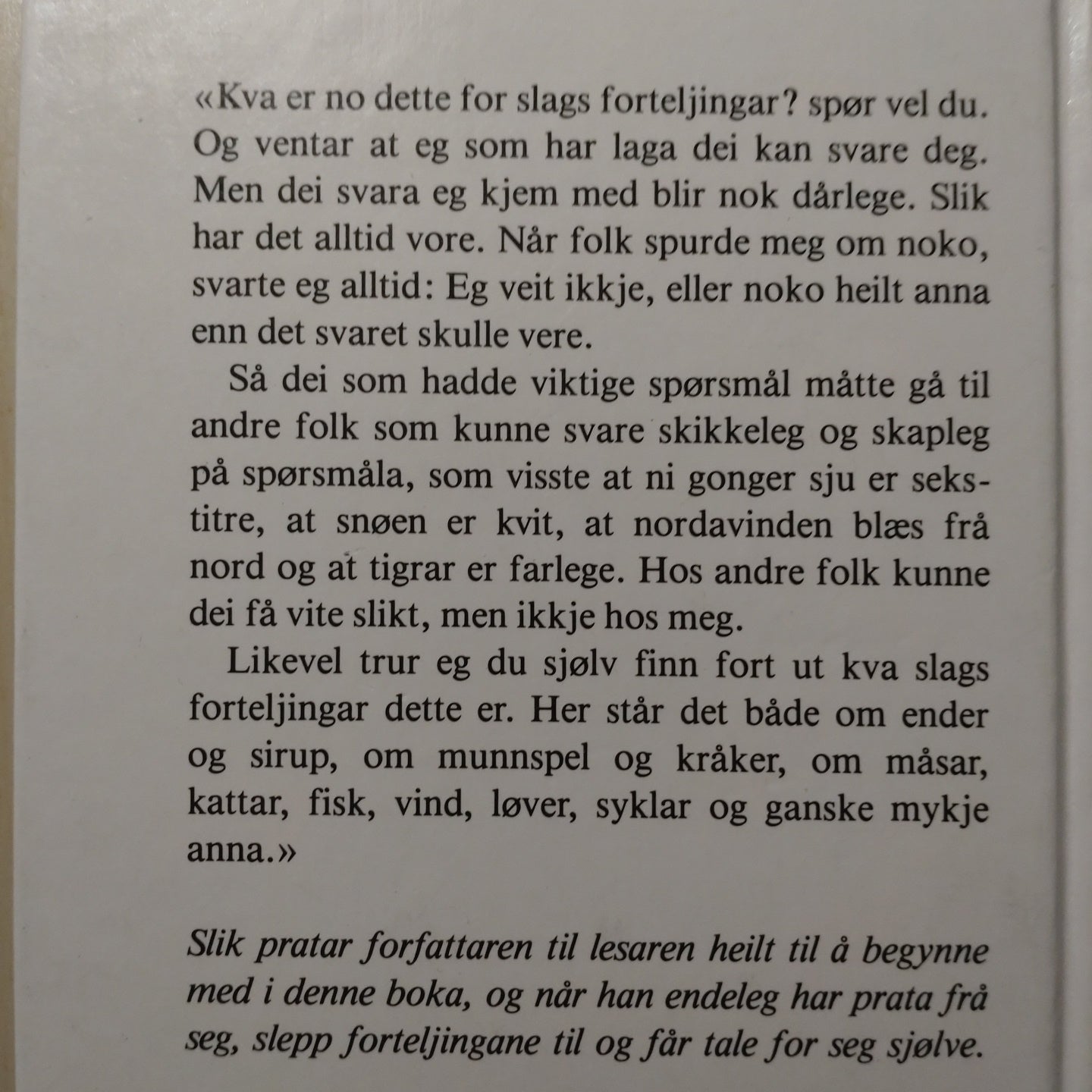 Hovland, Ragnar: Den flygande sykkelen