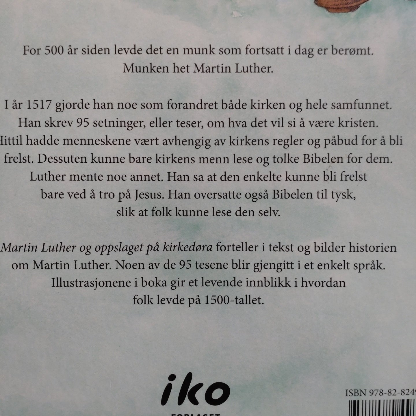 Roth-Beck, Meike: Martin Luther og oppslaget på kirkedøra
