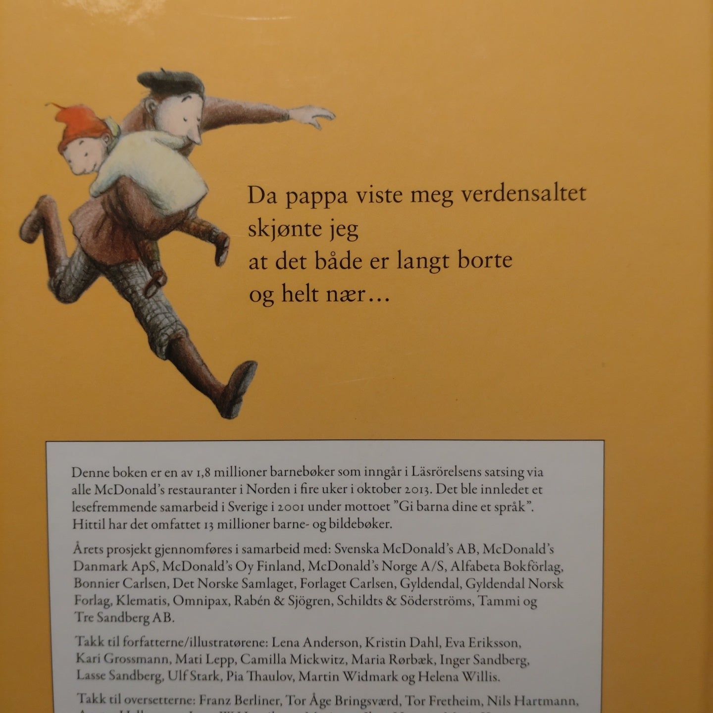 Stark, Ulf: Da Pappa viste Meg Verdensaltet