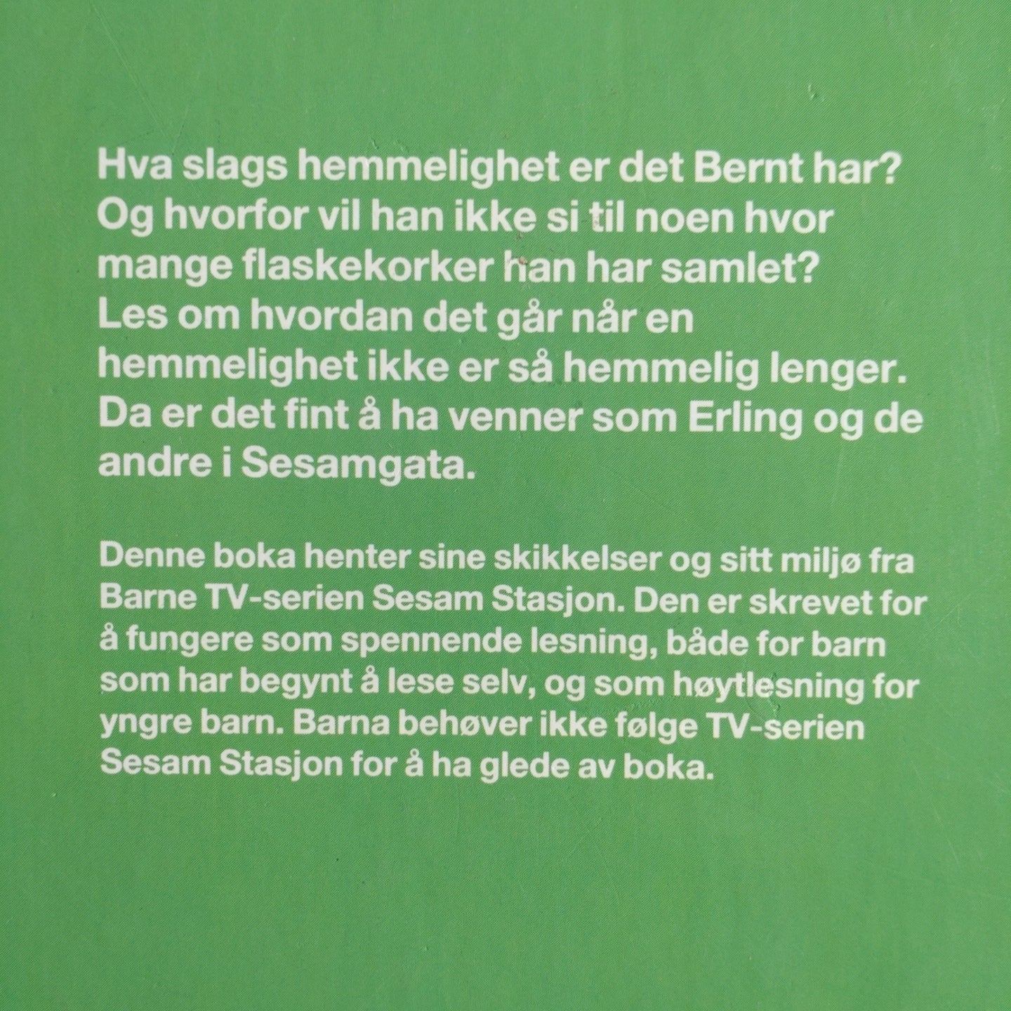Sesam stasjon - Bernt har en hemmelighet