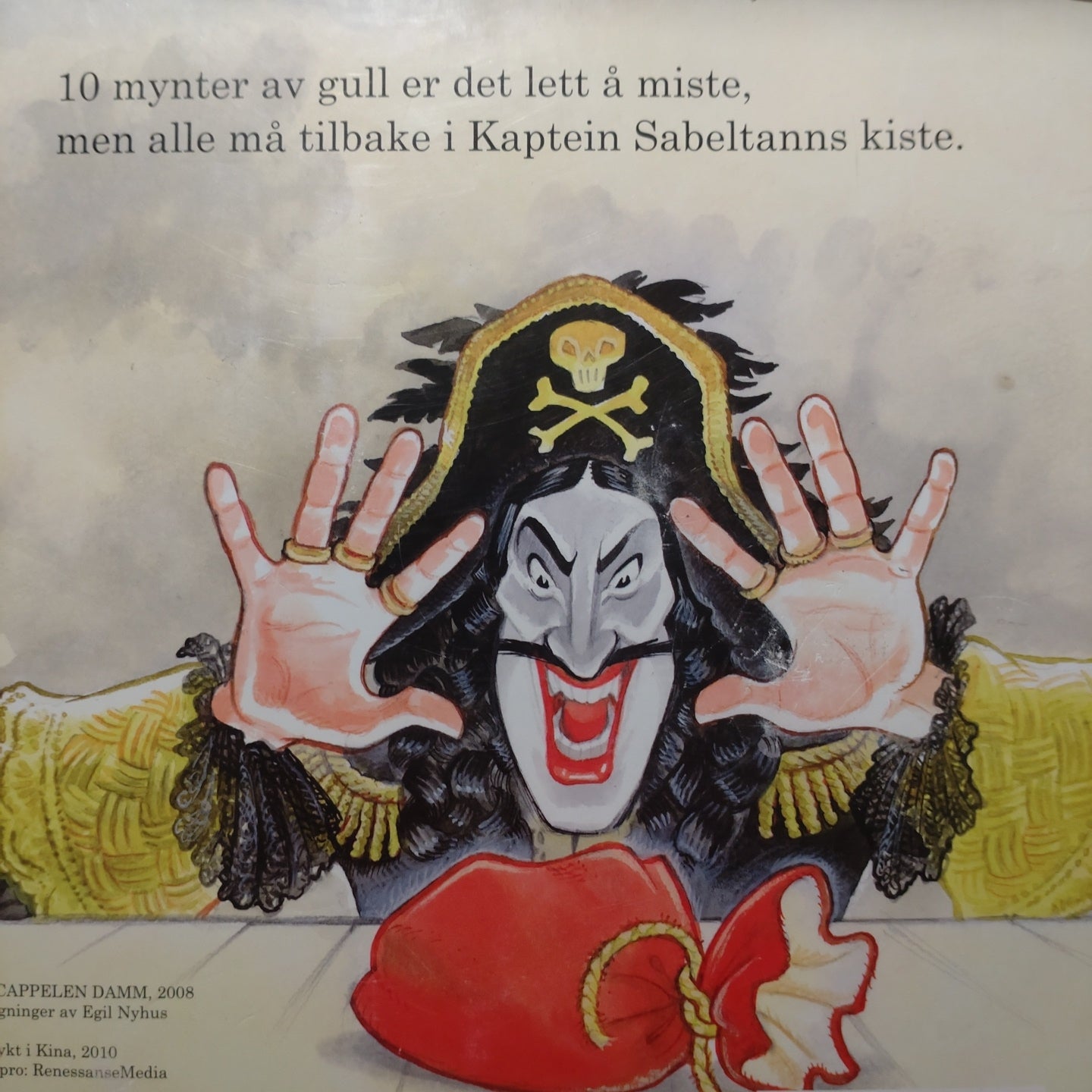 Formoe, Terje: Kaptein Sabeltanns 10 mynter av gull