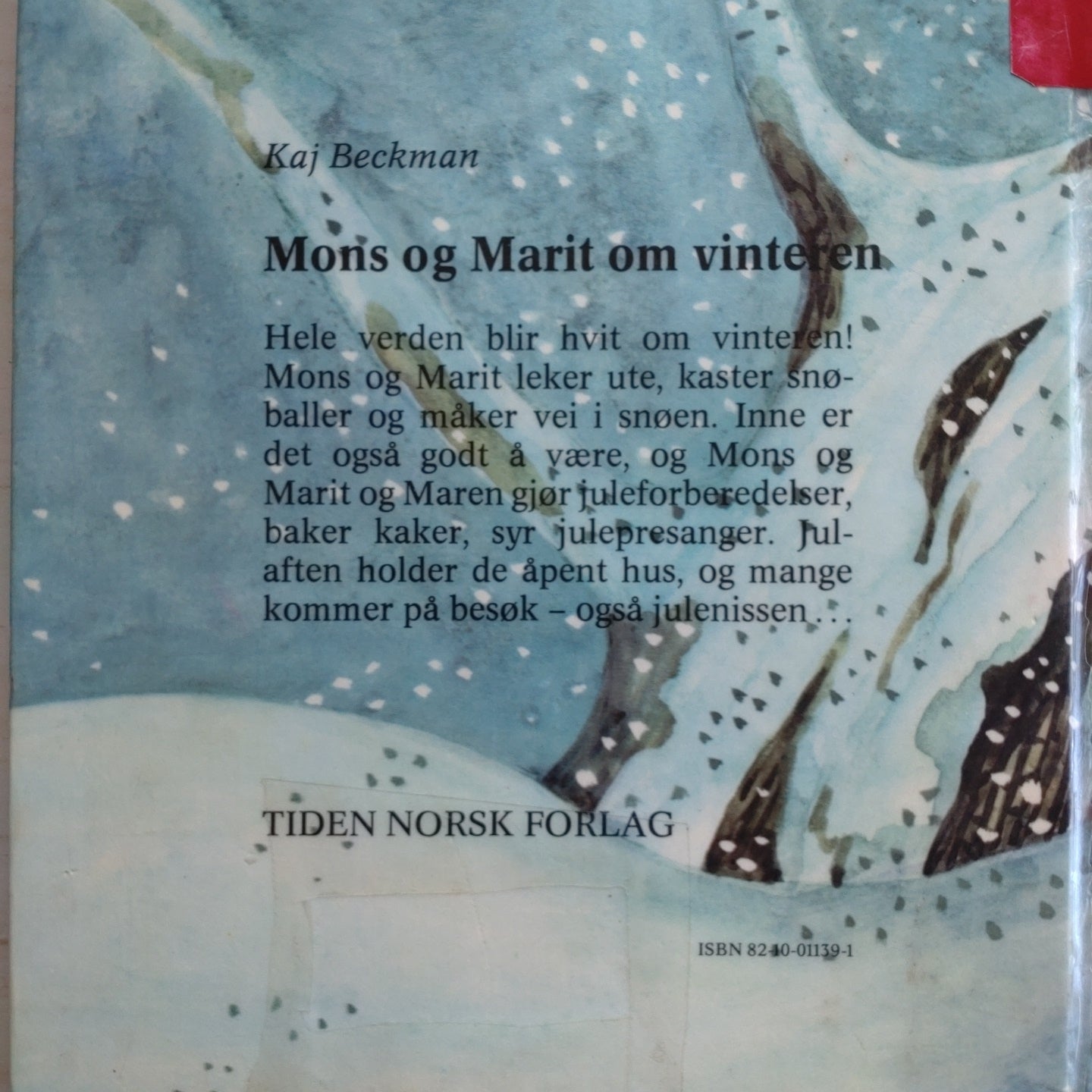 Beckman, Kaj: Mons og Marit om vinteren