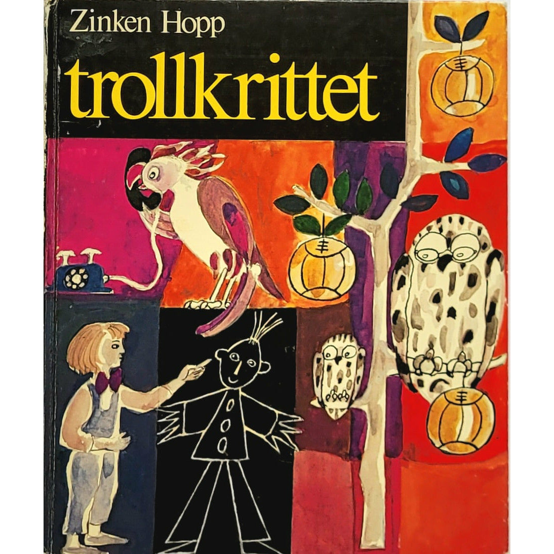 Trollkrittet, brukte bøker av Zinken Hopp