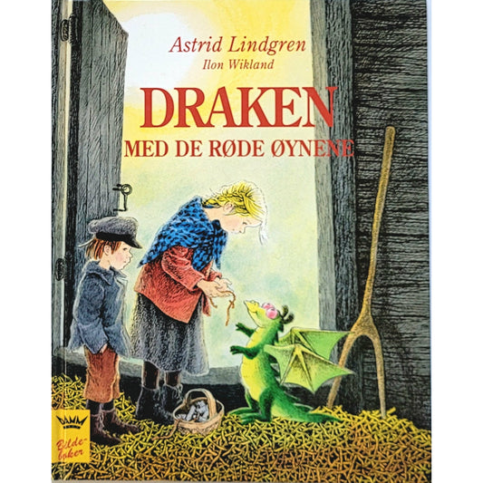 Draken med de røde øynene, brukte bøker av Astrid Lindgren