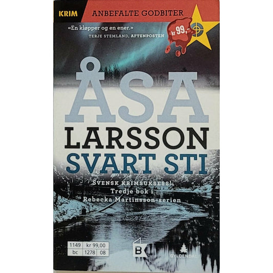 Rebecka Martinsson (3) Svart sti, brukte bøker av Åsa Larsson
