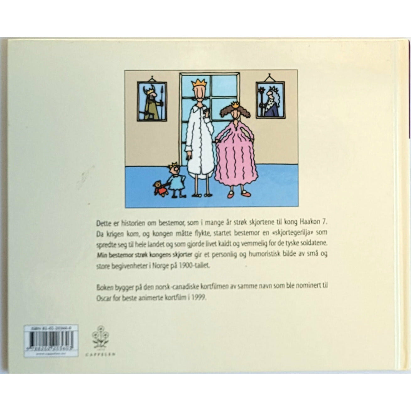 Kove, Torill: Min bestemor strøk kongens skjorter