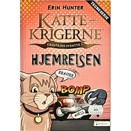 Hjemreisen - Kattekrigerne tegneserie 2-3, brukte bøker av Erin Hunter