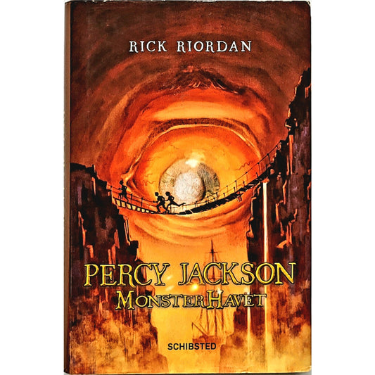 Percy Jackson 2 - Monsterhavet, brukte bøker av Rick Riordan