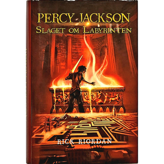 Percy Jackson 4 - Slaget om labyrinten, brukte bøker av Rick Riordan