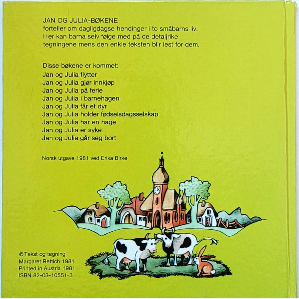 Rettich, Margret: Jan og Julia drar på tur