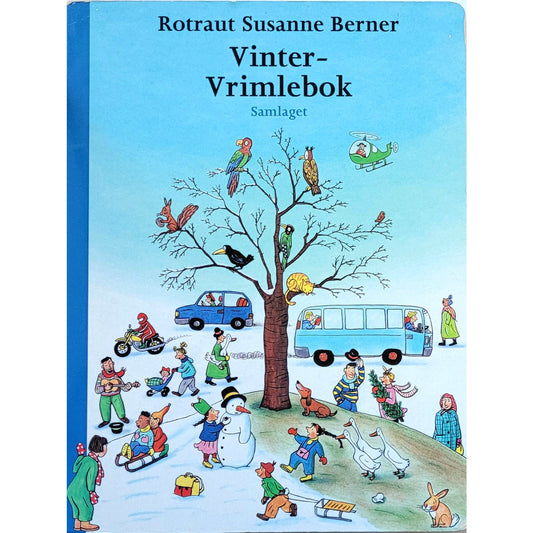 Vinter-vrimlebok, brukte bøker av Rotraut Susanne Berner