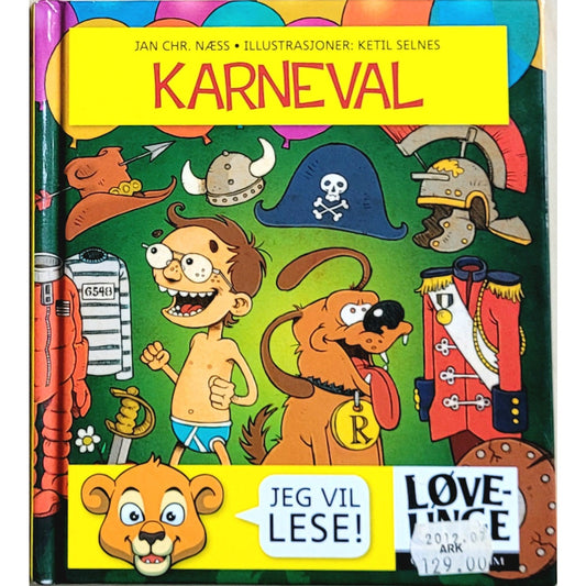 Løveunge - Jeg vil lese!: Karneval - brukte bøker av Jan Chr. Næss