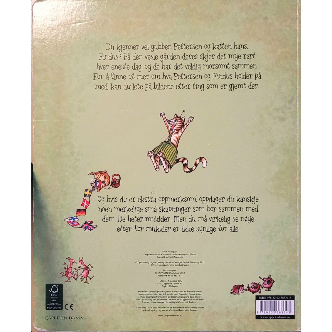 Nordqvist, Sven: På besøk hos Gubben og katten