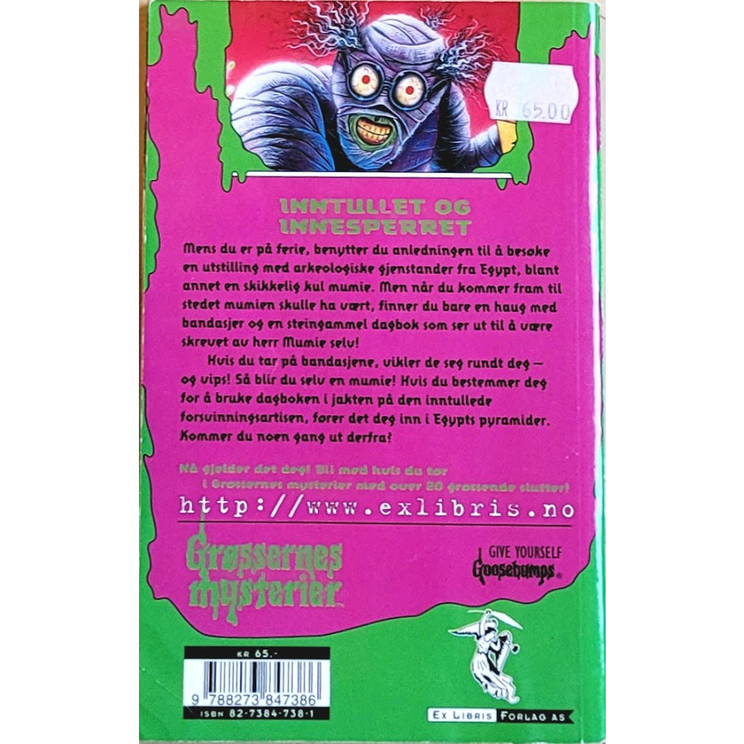 Stine, R.L.: Grøssernes mysterier 10 - Mumiens dagbok