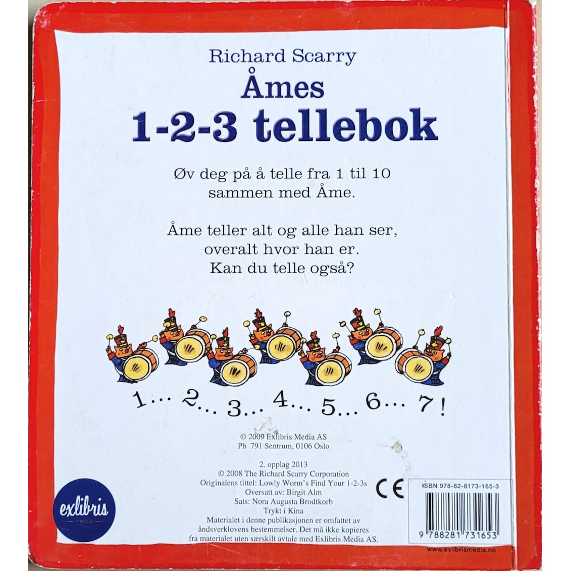 Scarry, Richard: Åmes 1-2-3 tellebok