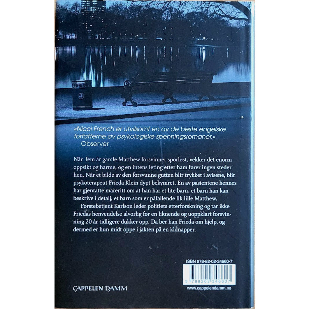 French, Nicci: Blåmandag