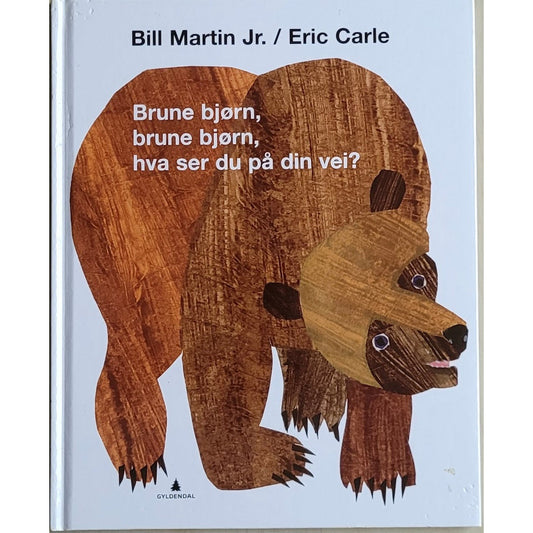 Brune bjørn, brune bjørn, hva ser du på din vei?, brukte bøker av Bill Martin Jr og Eric Carle