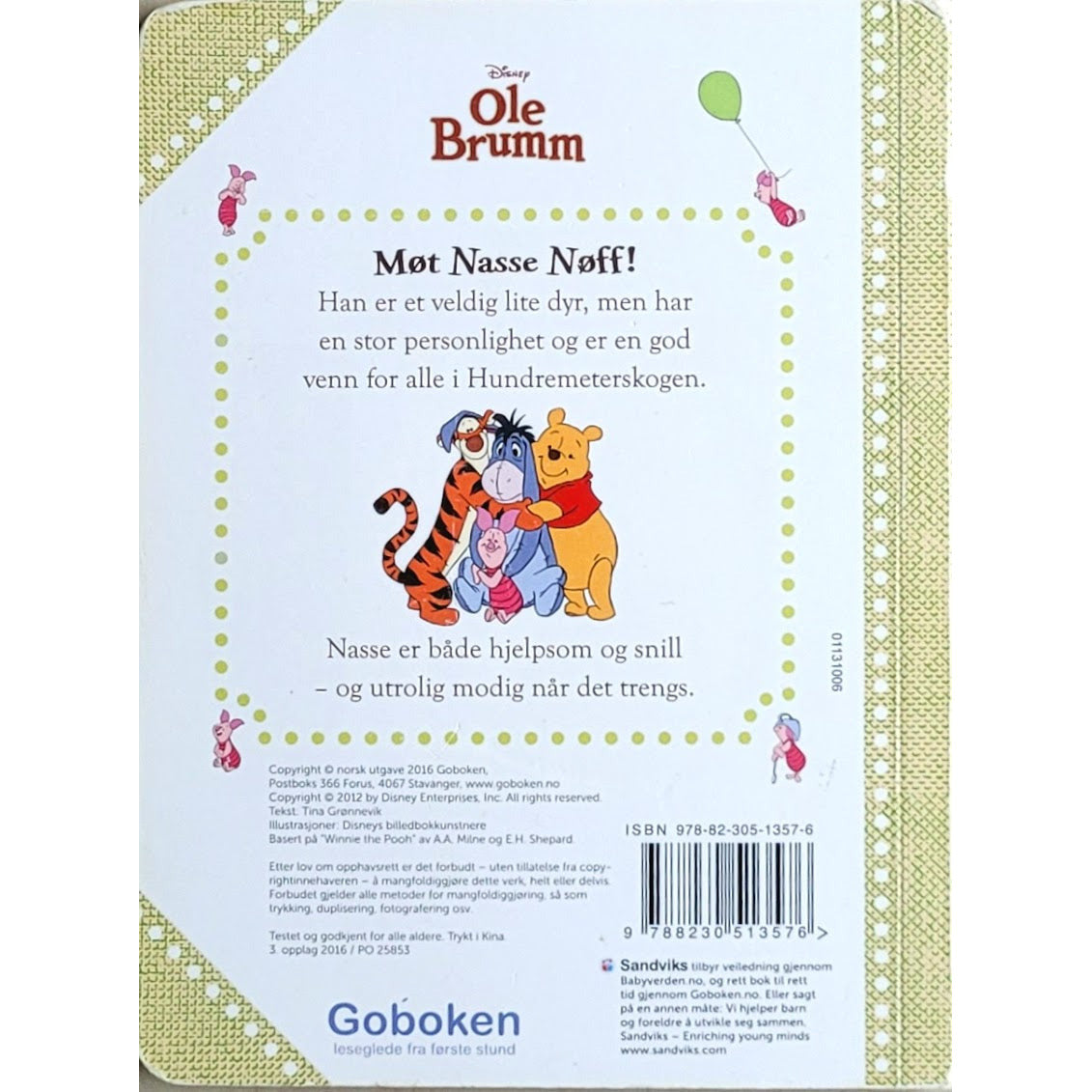 Disney Ole Brumm: Nasse Nøff