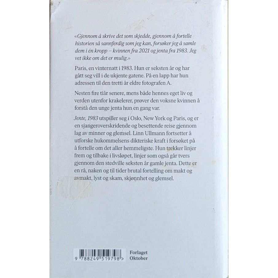 Ullmann, Linn: Jente, 1983