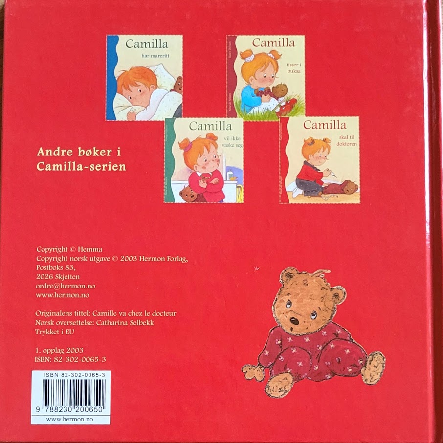 Pétigny, Aline de: Camilla skal til doktoren