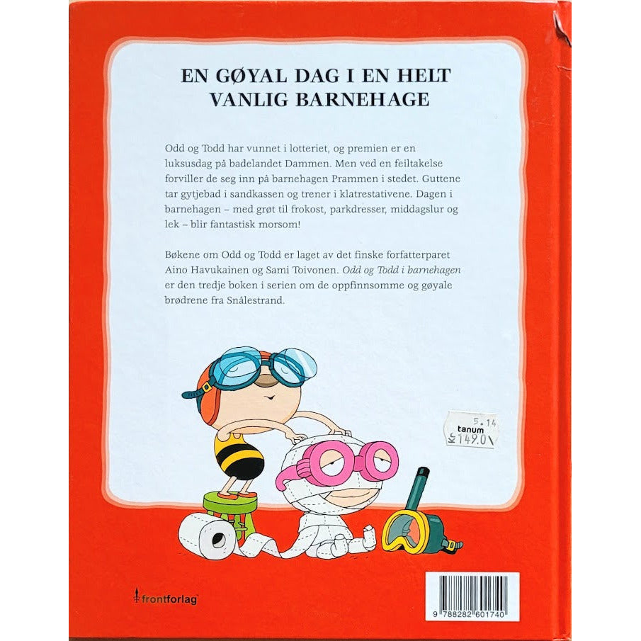 Havukainen, Aino: Odd og Todd i barnehagen (Odd og Todd 3)