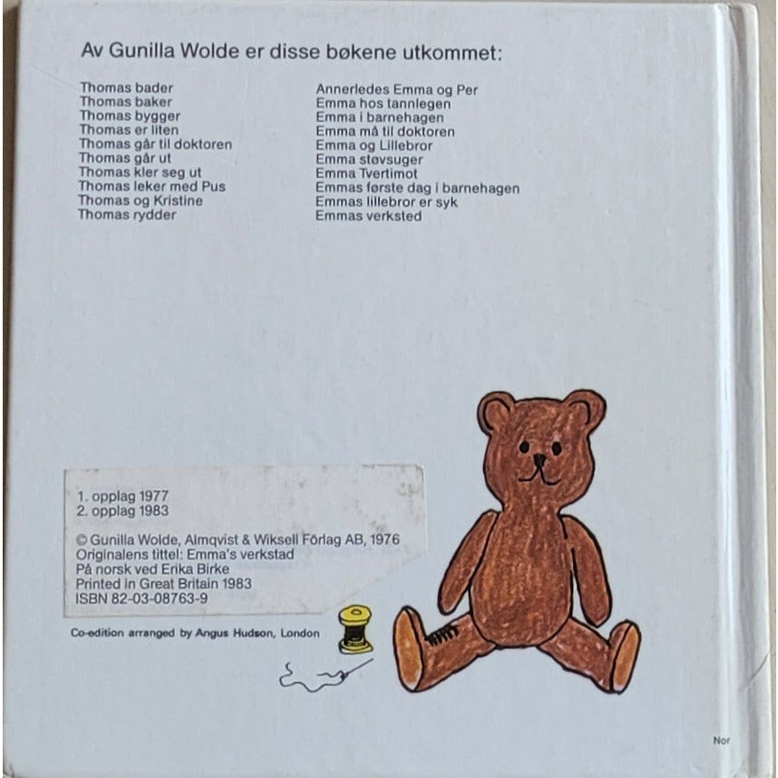 Wolde, Gunilla: Emmas verksted