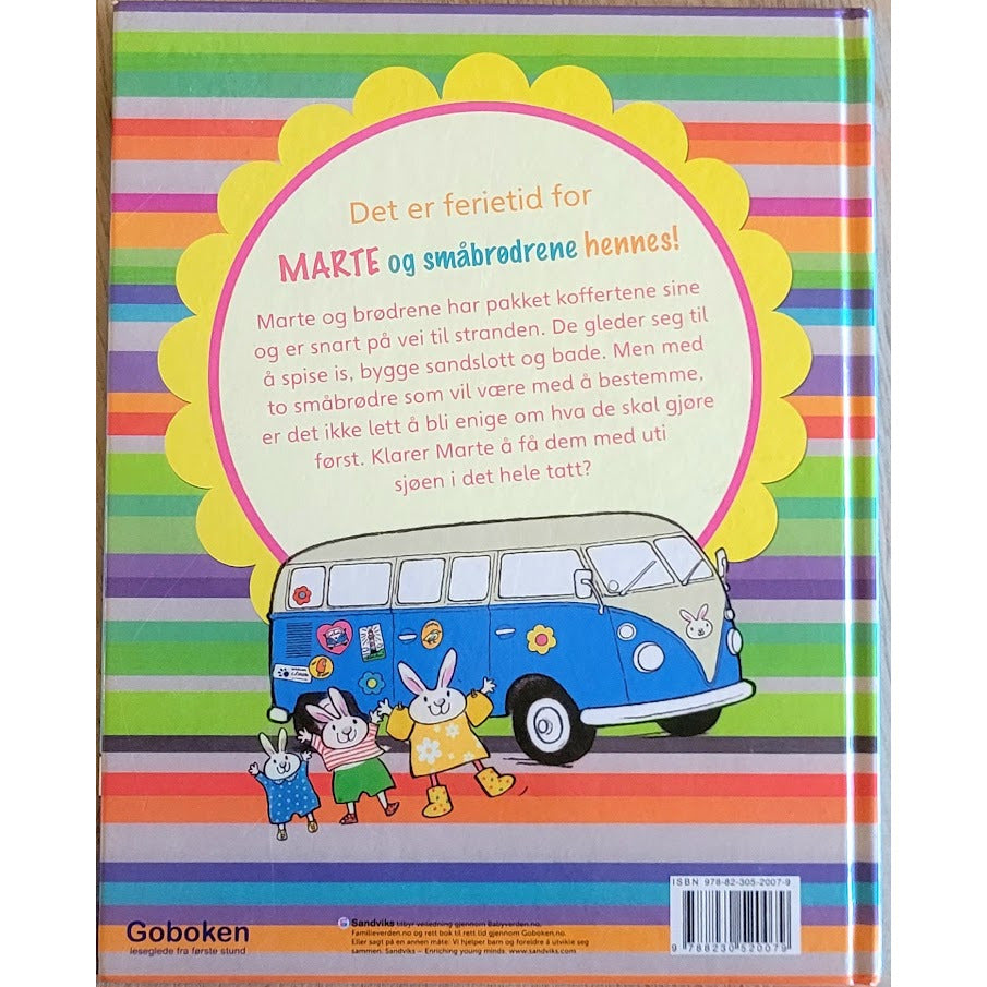 Vulliamy, Clara: Marte og småbrødrene - Jeg elsker ferie