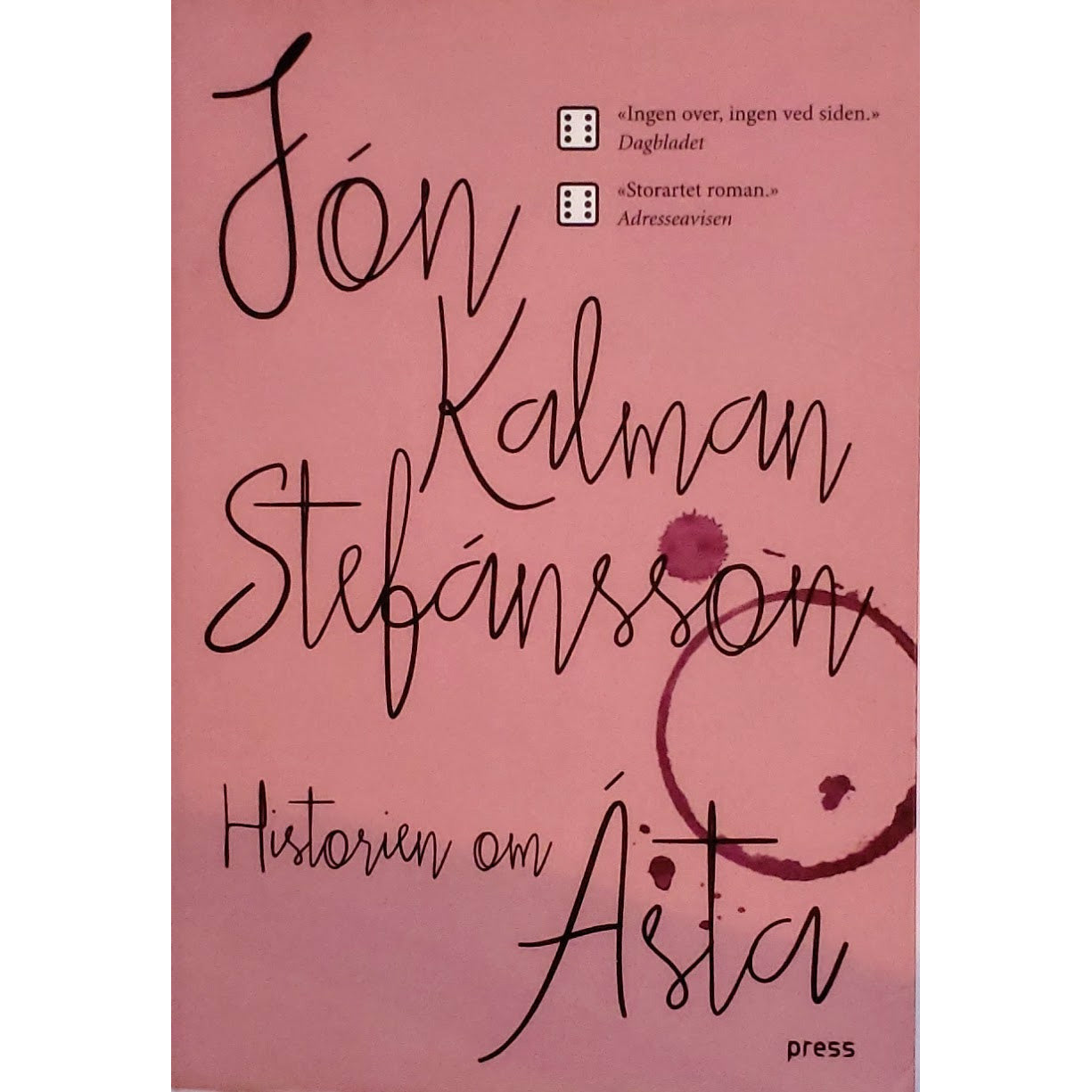 Stéfansson, Jón Kalman: Historien om Ásta