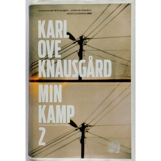 Min kamp 2, brukte bøker av Karl Ove Knausgård