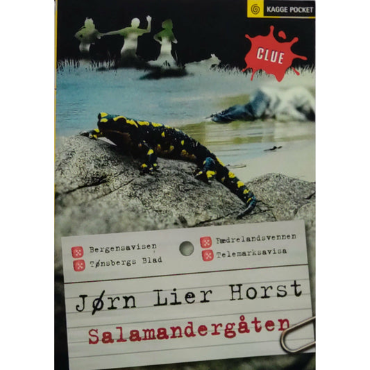 Salamandergåten - Clue-serien 1. Brukt bok av Jørn Lier Horst