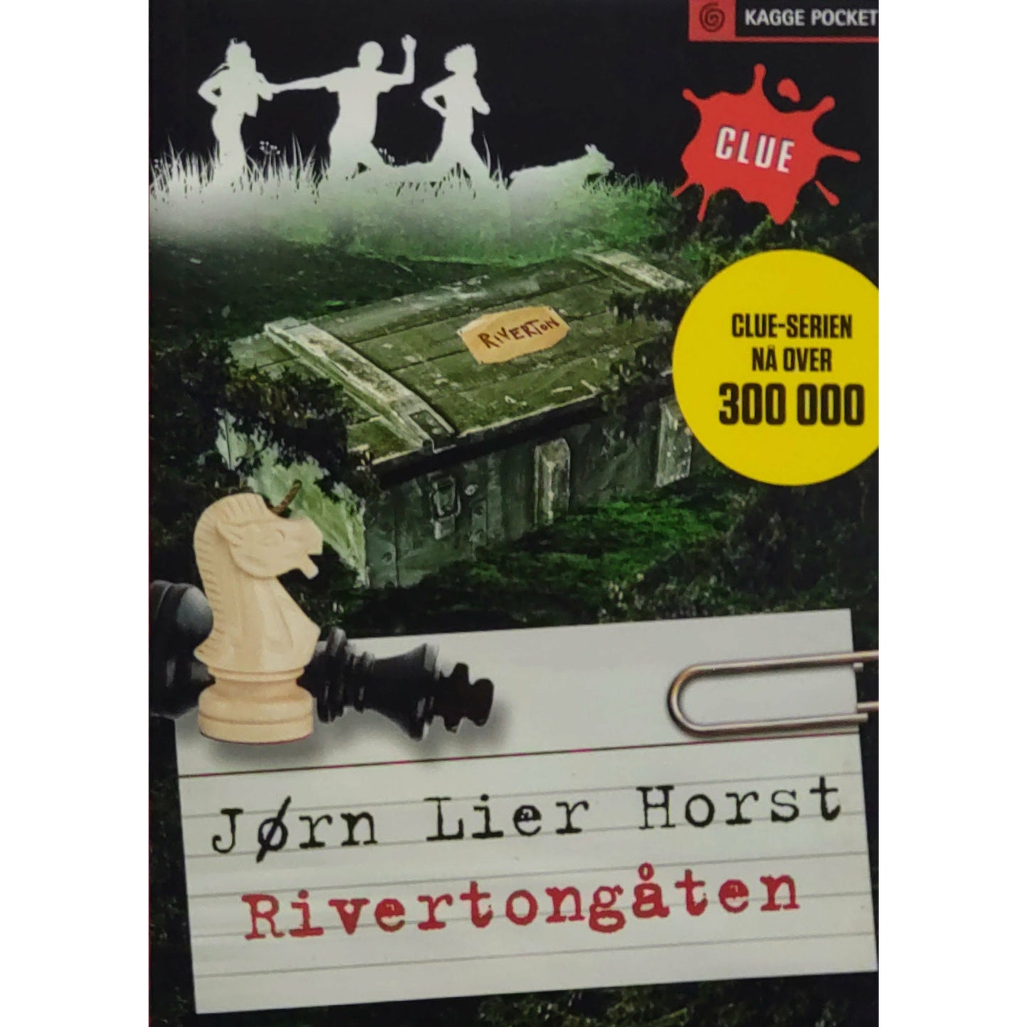 Rivertongåten - Clue-serien 7, brukte bøker av Jørn Lier Horst
