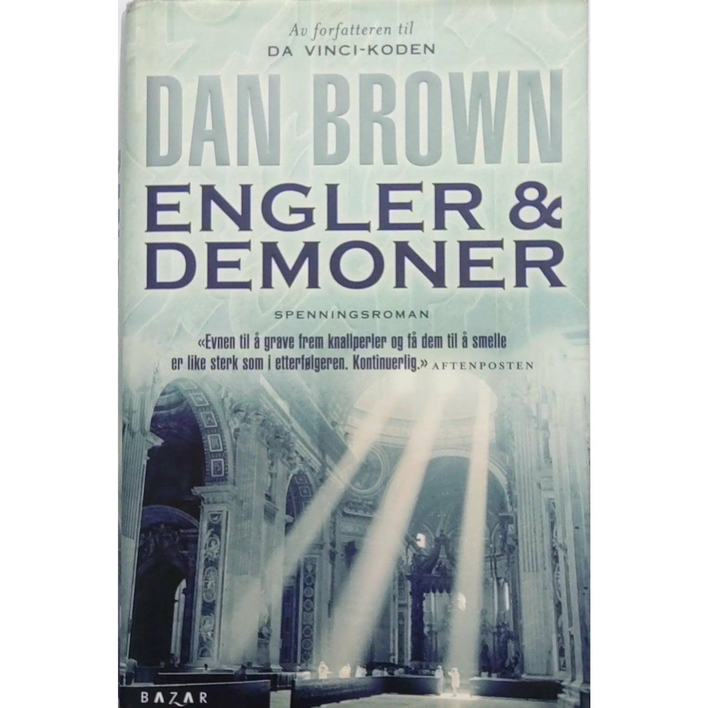 Robert Langdon 1 - Engler og demoner, brukte bøker av Dan Brown