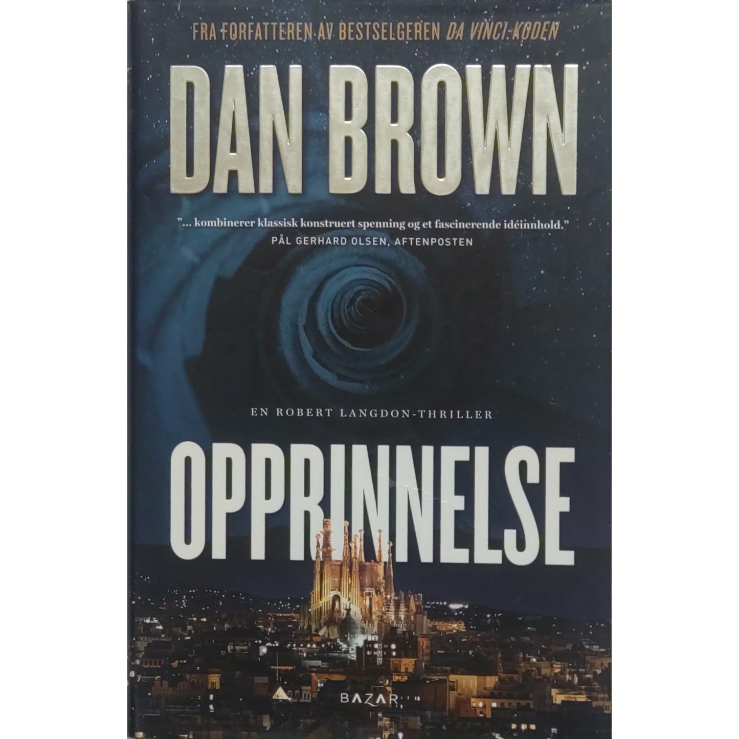 Robert Langdon 5 - Opprinnelse, brukte bøker av Dan Brown
