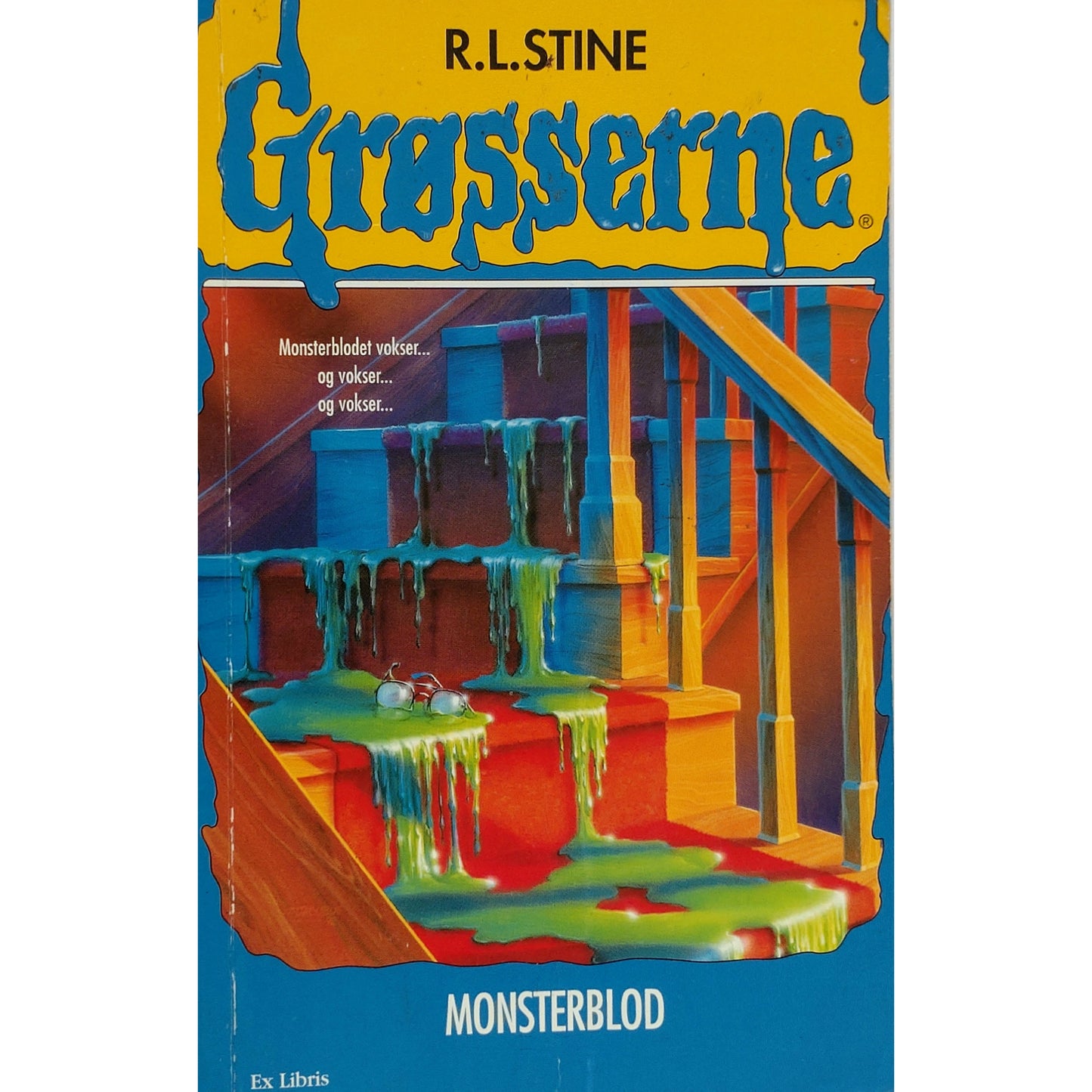 Grøsserne 3 - Monsterblod - Brukte bøker av R.L. Stine